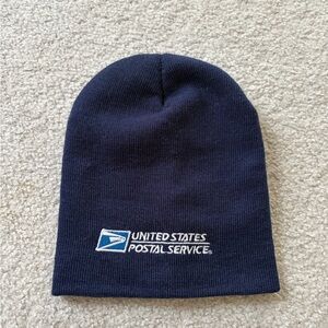 USPS United States Postal Service Logo Navy Beanie Hat